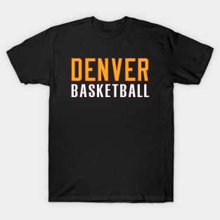 Denver Basketball T-Shirt